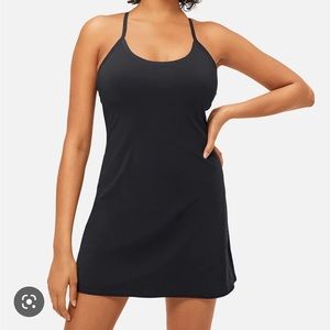 Outdoor Voices Exercise Dress - Black size Small - Good, Used Condition